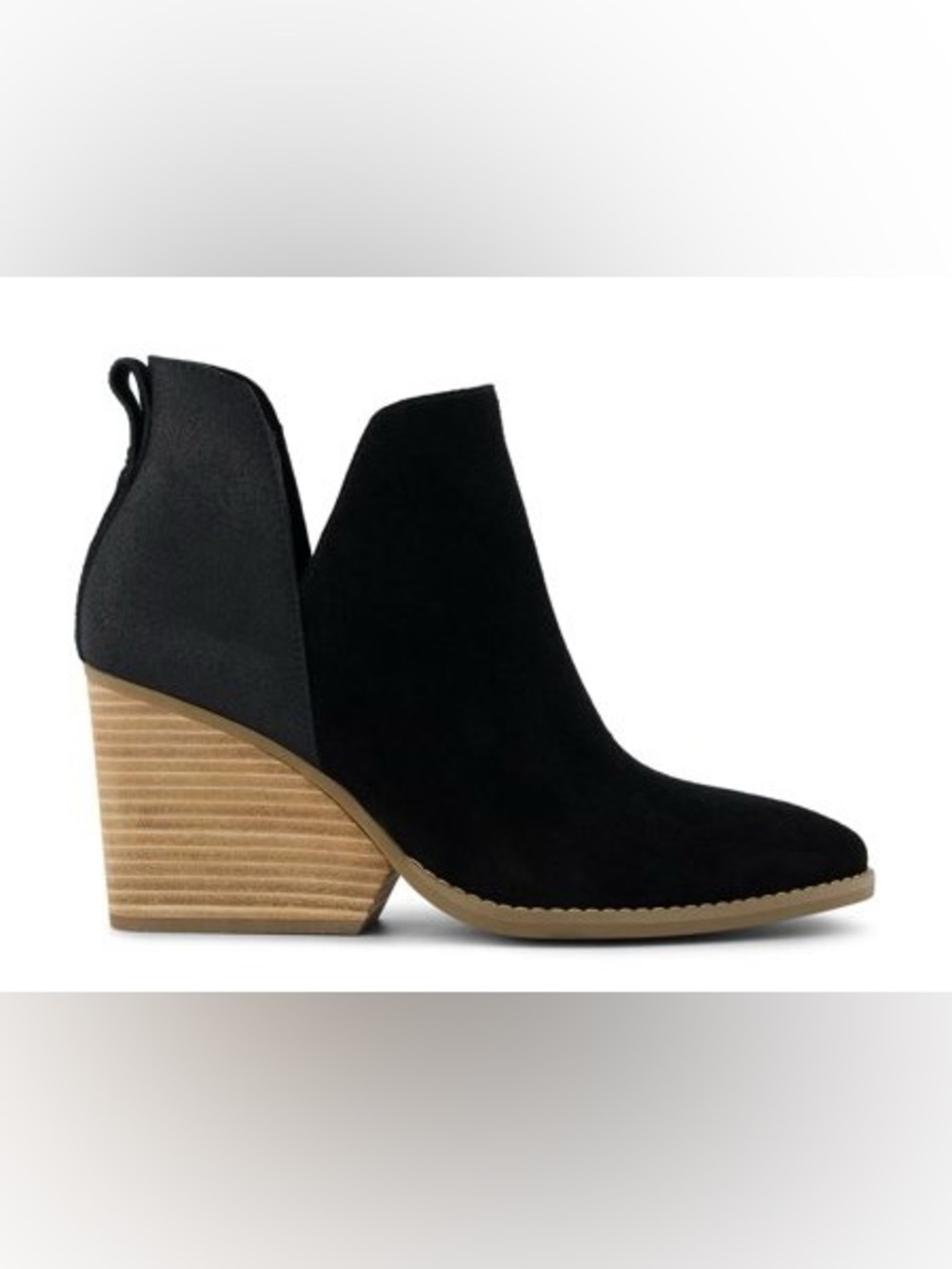 NWOB TOMS Eliza Wedge Bootie